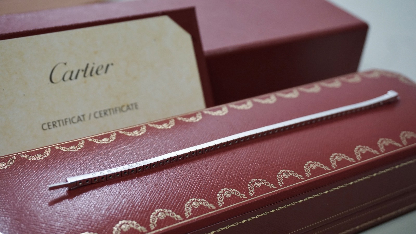 Cartier Lanieres Bracelet 18K White Gold 